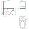 Унитаз-компакт Koller Pool Orion OR-0650-RC-C + OR-0650-RC-T с сиденьем микролифт