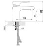 Смеситель для раковины Lemark Status LM4406C Смеситель для раковины Lemark Status LM4406C