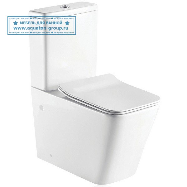 Чаша унитаза Koller Pool Kvadro KR-0675-RC-C белая