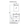 Акватон - модель АМЕРИНА 80 М белая